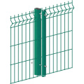 PVC coated 4x4 welded wire mesh fence